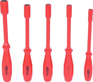 KS Tools 117.1255 Isolierter Stecknuss-Schraubendreher-Satz, 6-kant, 5-tlg.