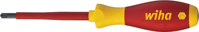 Wiha Schraubendreher SoftFinish® electric PlusMinus/Pozidriv (30701) SL/PZ2 x 100 mm VDE geprüft, stückgeprüft, ergonomischer Griff für kraftvolles Drehen, Allrounder für Elektriker