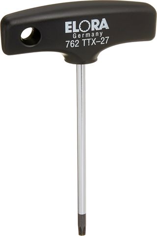 QUERGRIFF-Schraubendreher - 762 TTX-27 für Innen-TORX-Sicherheitsschrauben