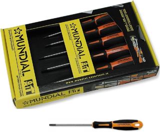 MUNDIAL Serie 5 Schraubendreher-Schraubendreher, Torx-Werkzeug, professionelle Aufbewahrungsbox