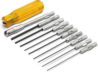 Weller Xcelite 99PS60N 11‑teiliges Bristol‑Schraubendreher‑Set mit Mehrfachverzahnung – Zollgrößen, Serie 99®, mit Griff & Verlängerung