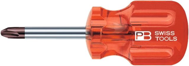 PB Swiss Tools Schraubendreher, für Phillips, mit Kunststoffheft, Kreuzschlitzgröße 1K