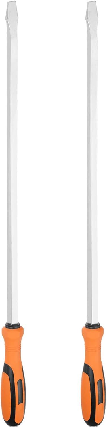QUARKZMAN 2 Stück Schlitzschraubendreher SL13 30" Extra Lang