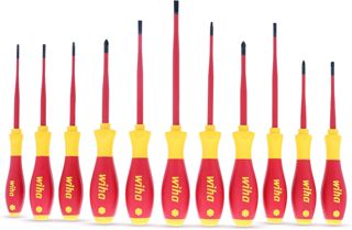 Wiha 32197 Isoliertes SlimLine/Phillips/Vierkant-Set, 8-teilig