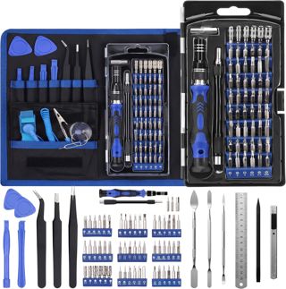 Retoo 75-teilig Präzisions schraubendreher Set, ABS, Stahl, Schleifstein
