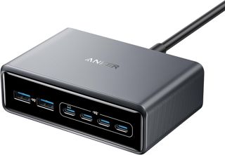 Anker Prime 200W USB C Ladegerät, 200W 6 Anschlüsse GaN Ladestation