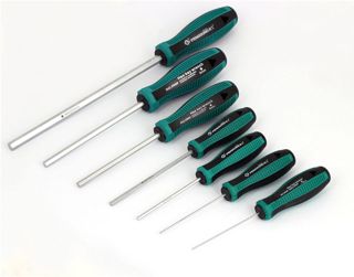 sourcing map H8 H6 H5 H4 H3 H2 H1.5mm Magnet Innensechskant Schraubendreher Set(7 in 1) de