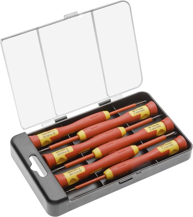 Präzisions-Schraubendreher Set 1000 V 6-tlg. Schraubendrehersatz