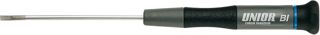 Unior 605E Elektronik-Schraubendreher für Schlitzschrauben, 0,8 x 4 x 100 mm
