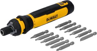 DEWALT Akkuschrauber mit FLEXDRIVE Steuerung und Schraubendreherbits (DWHT66719)