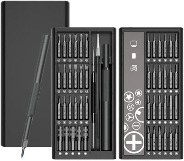 Magnetisches Schraubendreher-Werkzeug-Set, professionell, klein, Mini-Präzisions-Schraubendreher-Set, magnetisches Multitool (50-in-1)