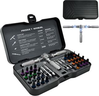 40-in-1 Ratschen Schraubendreher Set, Mini Ratchet Screwdriver