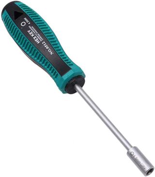 Steckschlüssel-Schraubendreher, 1 Stück, 8 mm, Metall, Steckschlüssel-Schraubendreher, Sechskant-Schraubenschlüssel, für Haushalt, Heimreparatur