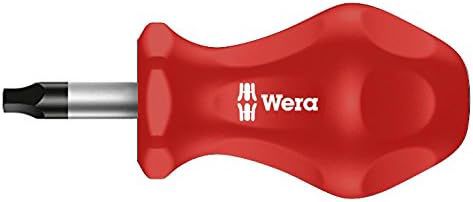 Wera 368 Schraubendreher für Innen-Vierkantschrauben, Größe 3 x 150 mm, 1 Stück, 05117686001