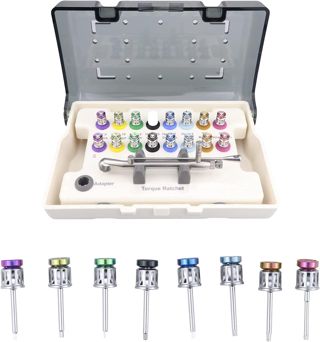 BONEW Oral Universal-Schraubendreher-Reparatur-Werkzeug-Set, Schraubendreher-Set, Drehmomentschlüssel, 16-teilig für ein Set