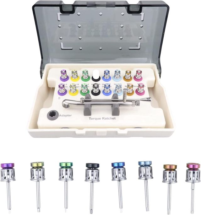 BONEW Oral Universal-Schraubendreher-Reparatur-Werkzeug-Set, Schraubendreher-Set, Drehmomentschlüssel, 16-teilig für ein Set