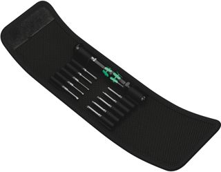 Wera 05135938001 Kraftform Kompakt Micro-Set/11 SB Elektroniker-Schraubendrehersatz, 11-teilig, Einheitsgröße