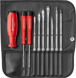 PB Swiss Tools Universal SwissGrip Evo Schraubenzieher Set, 38215.CBB