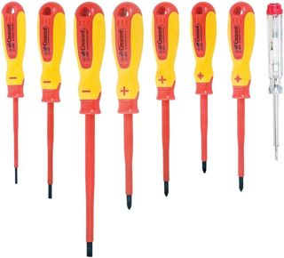Weller SD8SET Schraubendreher-Set 1000 Volt Isoliert 8-Teilig, VDE/GS-Zertifiziert
