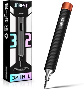 JOREST 32 in 1 Feinmechaniker Schraubendreher Set, Mini Werkzeug mit Torx T5 T6 T8 T9 T10 P5, usw, Tragbares Reparatur Kit für Macbook, Laptop, PS4, PS5, Switch,Xbox, iphone, Brille, Uhren