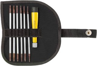 PB Swiss Tools Elektronik-Schraubendreher-Satz ESD mit Wechselklingen 7-teilig