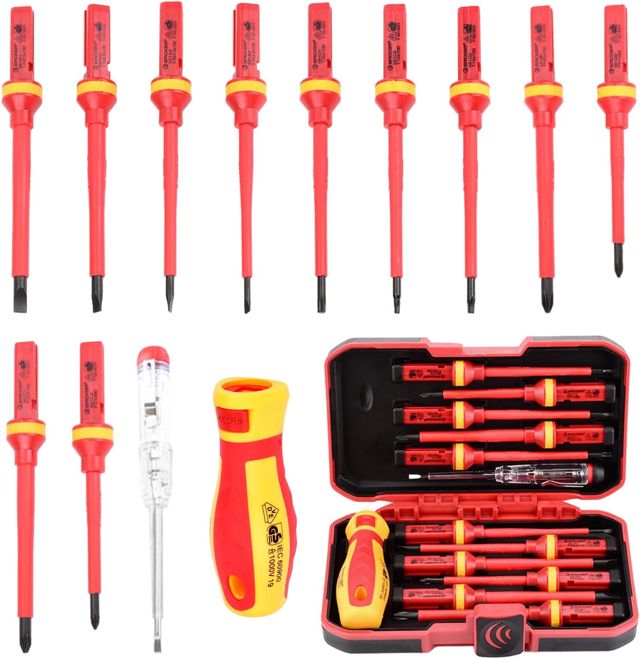 13 Stücke Schraubendreher Set, Schraubendreher Set, Werkzeug Set, Magnetisch Schraubendreher, für Die Montage und Demontage von Elektrogeräten