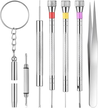 6 Stück Uhrmacher Schraubendreher Set Uhren Reparatur Schraubenzieher