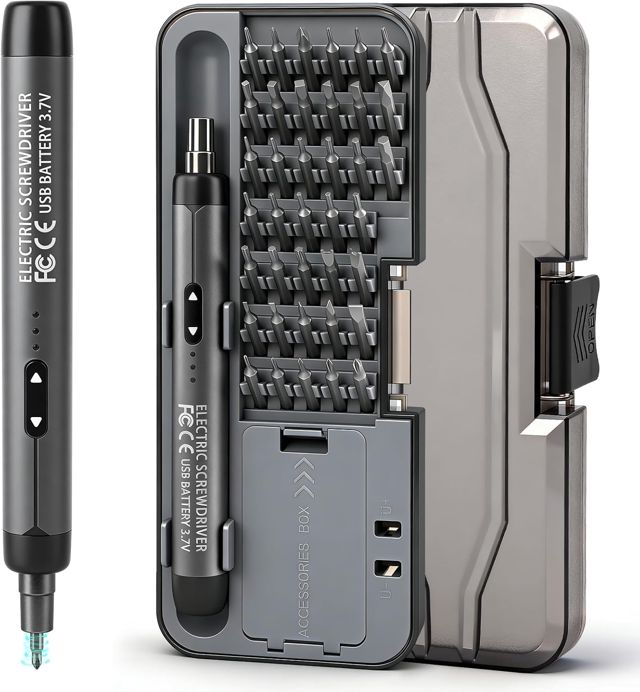 Mini Elektro Schraubendreher Set, Präzisions Elektrischer Schraubendreher