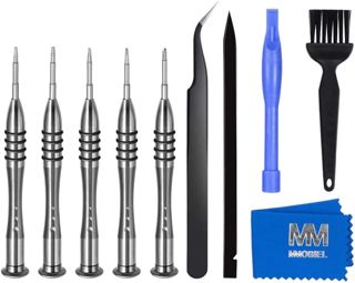 MMOBIEL 10 in 1 Schraubendreher-Toolkit Reparatur Werkzeug für Macbook Pro/Air mit Retina Tri Wing Phillips Pentalobe 5 Torx T5 / T6