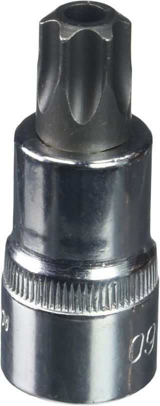 Elora 3245020601000 Schraubendreher-Einsatz 1/2" für Torx Sicherheitsschrauben Größe 60