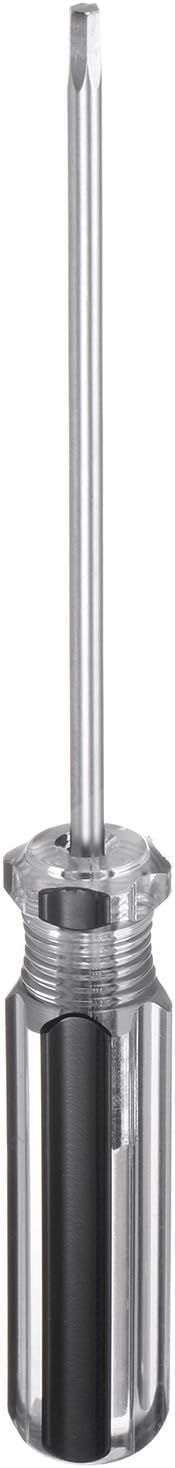 QUARKZMAN Magnetischer Sechskant-Schraubendreher 4x75mm Stab H3.0 Stahl Sechskantkopf-Schraubenzieher Mit Rutschfestem Griff Für Gerätereparatur Und -verbesserung Schwarz