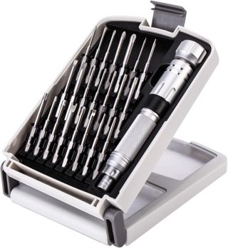 Precision Tools Präzisions-Schraubendreher-Set Reparatur-Set für Smartphone, Elektronik, Laptop und andere Geräte, 23-teilig
