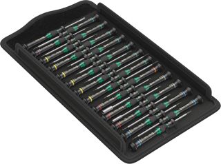 Wera 05134000001 Kraftform Micro Big Pack 1 Schraubendrehersatz, 25-teilig