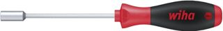 Wiha Schraubendreher SoftFinish® Sechskant-Steckschlüssel mit Rundklinge (01021) 5,5 mm x 125 mm ergonomischer Griff für kraftvolles Drehen, Allrounder für Industrie und Handwerk