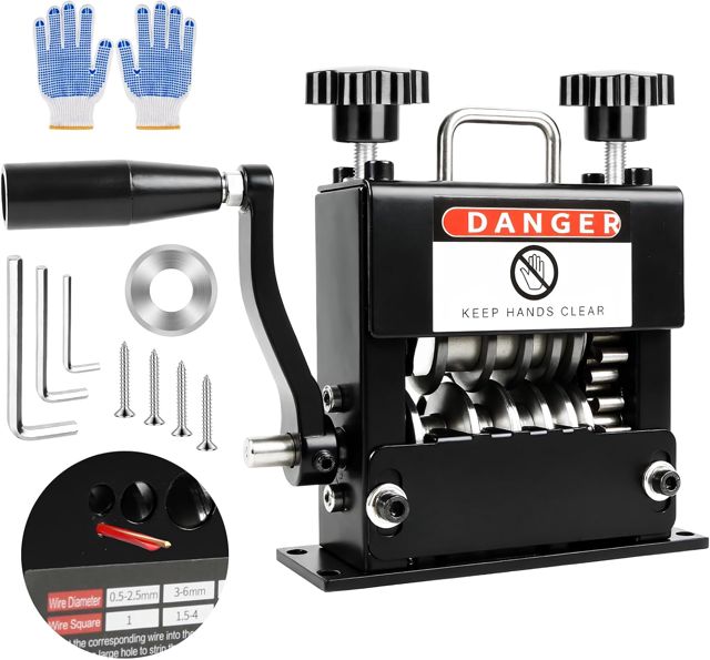 5 Stück Ersatzklingen für Kabelschälmaschine, Abnehmbare Klinge aus Schnellarbeitsstahl, für Manuelle Kabelabisoliermaschine, Zubehör für Kupferdraht-Abisolierwerkzeug