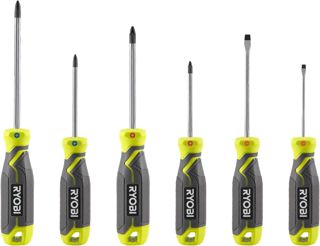 RYOBI Schraubendreher-Set, 6-tlg. RHSDS6PC