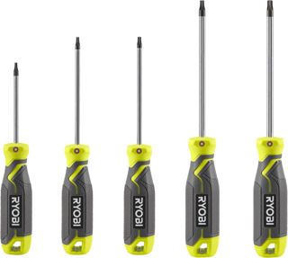 RYOBI Schraubendreher-Set, Torx, 5-tlg. RHSDST5