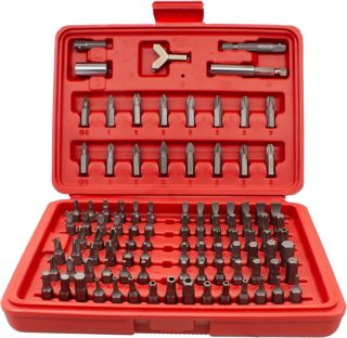 TJR 100PCS Screwdriver Set with Magnetic Tips – Precision & Standard Screwdrivers, Professional Repair Tool Kit for Electronics, Home, Watch, Glasses & DIY Projects