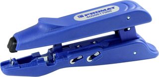 Promat Duo-Crimp Multifunktions Abmantelungswerkzeug/Abisolieren und Crimpen, Abisolieren und Seitenschneider 0,5-6,0mm², Pressbereich 0,5-6,0mm²