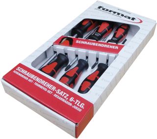Format 7663540121 – Schraubendreher-Set 6PIEZAS Rund PH