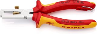 KNIPEX Abisolierzange mit Öffnungsfeder, 11 06 160 T