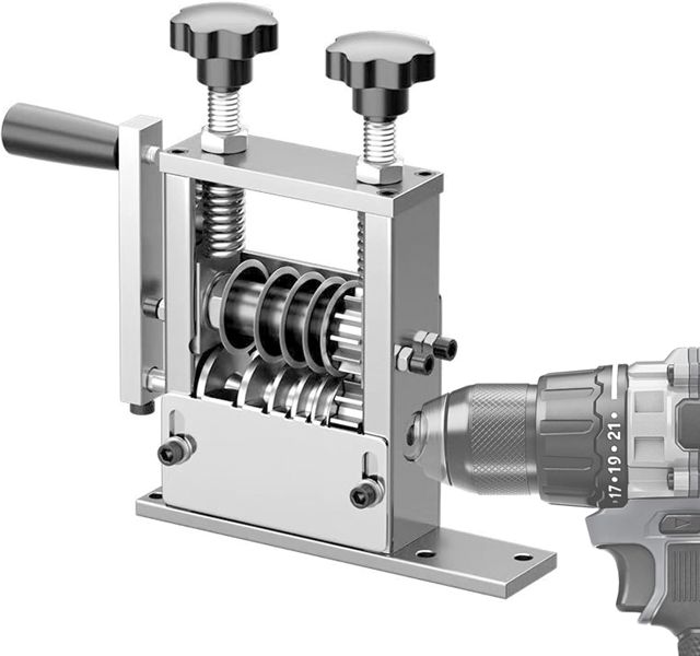 Manuelle Kabelabisoliermaschine,Kabelschälmaschine mit 6 Kanälen und 5 Klingen,Kabelabisoliermaschine mit Abnehmbarem Griff,Abisolierzange zum Recycling von KabelabfäLlen,Abisolierdurchmesser 1-17 mm
