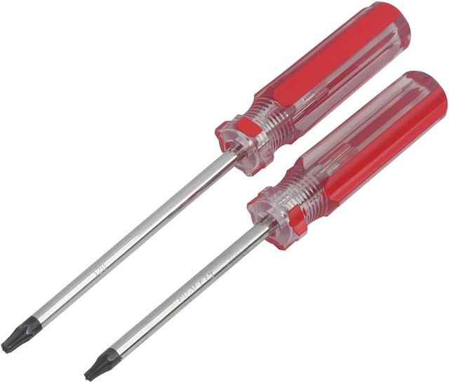 Generic T15H & T20H Sicherheits-Torx-Schraubendreher-Set mit Loch, rutschfester Griff für DIY-Reparatur