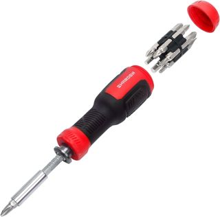 SHARDEN Multibit Schraubendreher 13-in-1 Magnetische Schraubendreher Set
