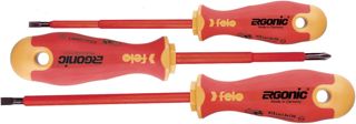 Felo Schraubendreher Satz VDE, ERGONIC, 3-tlg SL, PH Jgo Dest ERGONIC Multicolor