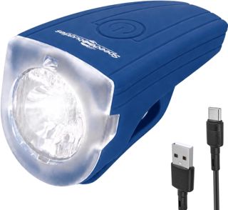 SPEED BUDDIES Kinderfahrrad Frontlicht | StVZO zugelassen, USB-C wiederaufladbar, wasserdicht & robust, Lange Leuchtdauer – LED Fahrradlampe für Kinder