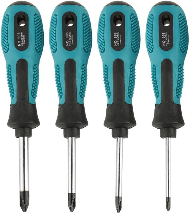 4-teiliges Y-Schraubendreher-Set Präzisions-Tri-Point-Schraubendreher-Set mit Magnetischem Multifunktionalem Handwerkzeug mit Stärkerer Torsion