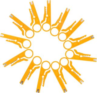 Kleiner Abisolierwerkzeug 20 Stück, Orange, Pom, Nickelbeschichtet