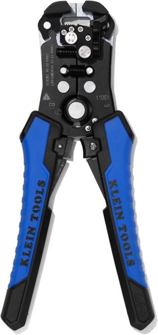 Klein Tools 11061 | Selbstjustierende Abisolierzange | Automatischer Wire Stripper für 0,5–6 mm² | Mit Komfortgriff & robustem Stahlkörper | Profi-Elektrowerkzeug