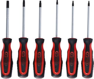 KS TOOLS ERGOTORQUEplus® Schraubendreher-Satz, 6-tlg. Werkzeugset, TX T10 - T40